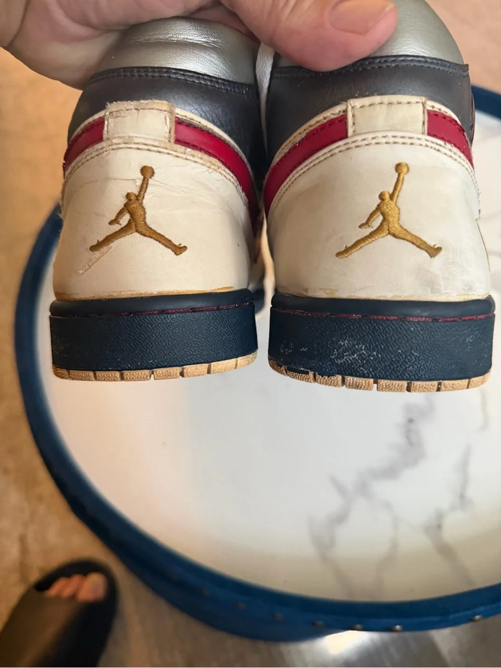 Air Jordan 1 Retro Olympic (2008) sz 13 mens , used no box !!!!